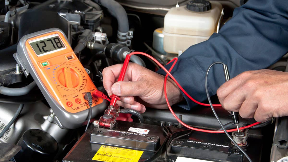 Car battery replacement